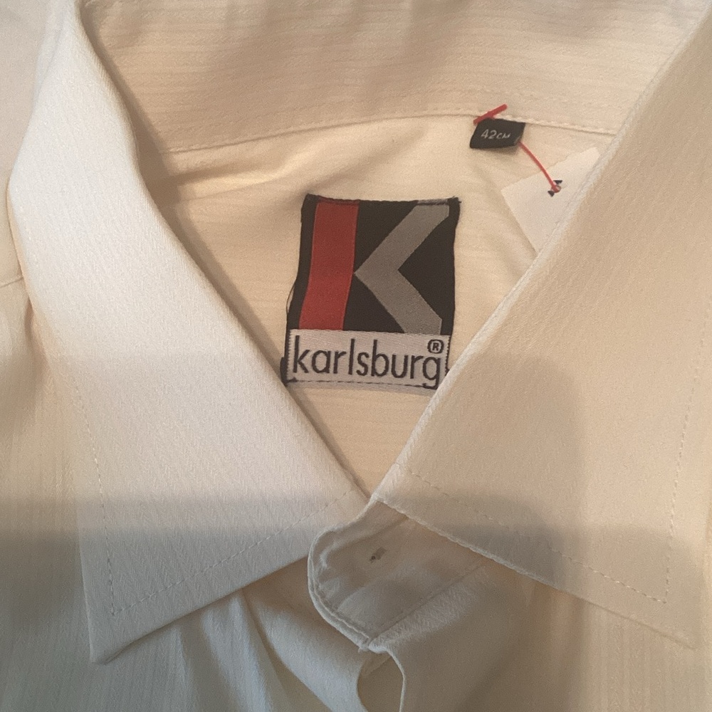 Karslburg Signature White Men's Dress Shirt